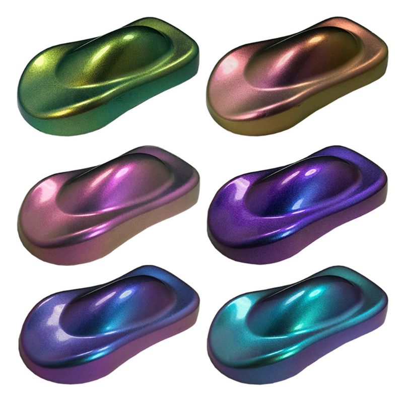 Pigments Acrylic Paints Pearl Powder Coating for Cars Automotive Painting Decoration Arts Crafts Nails 10g