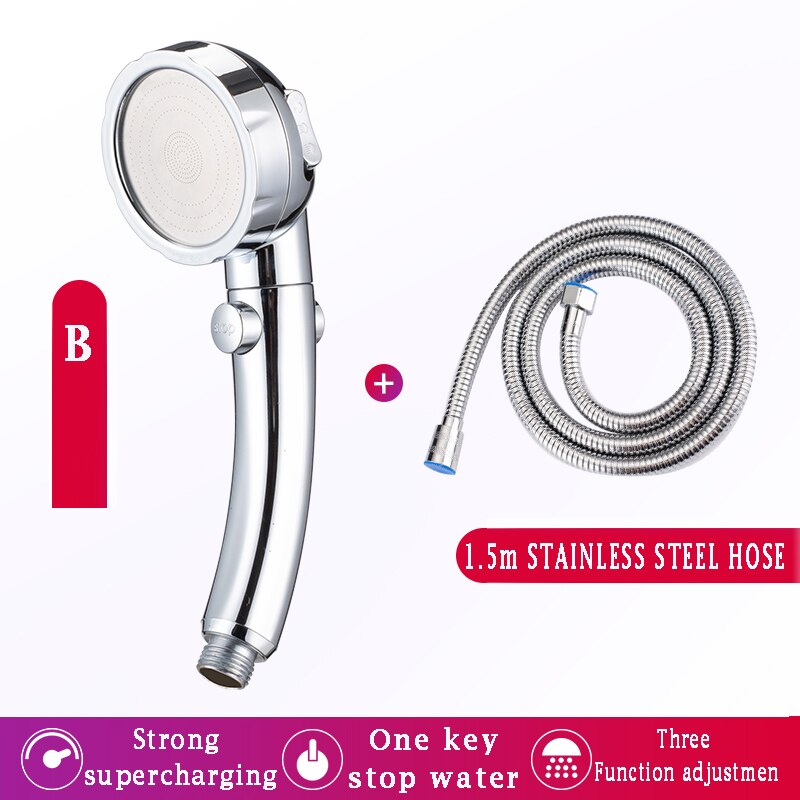 BECOLA bateria natryskowa bateria wannowa bateria robić łazienki bateria ABS wanny jeden klucz woda zatrzymać ścienna bateria deszczowa głowica prysznicowa: B