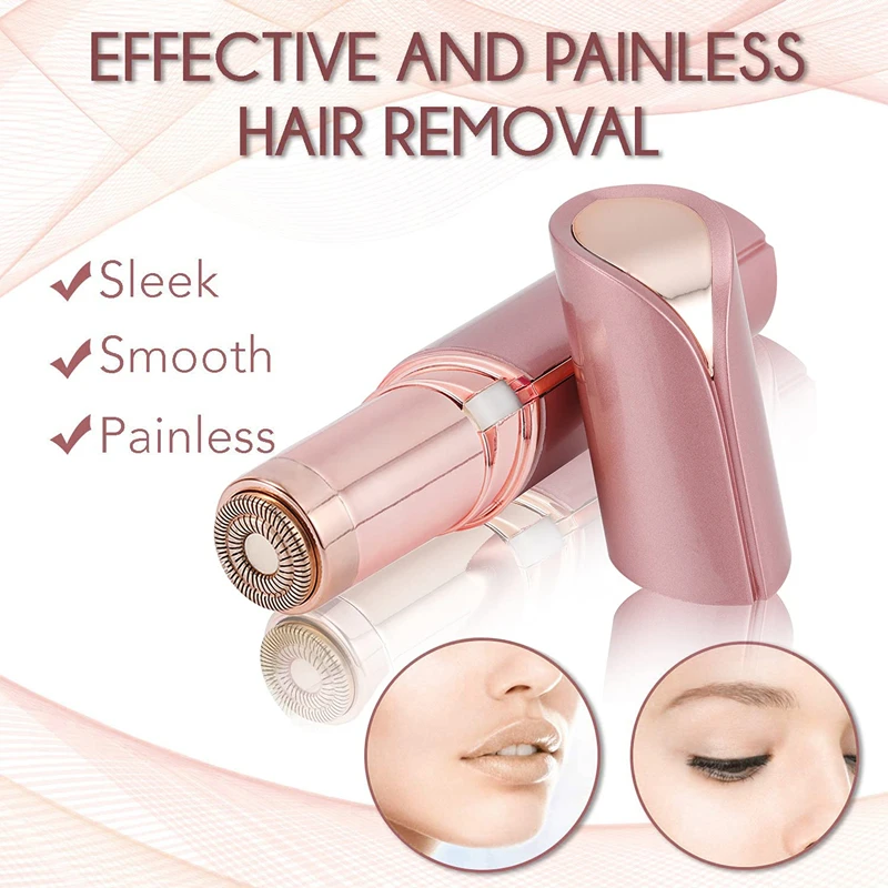 2024 Epilator Gezicht Ontharing Lippenstift Scheerapparaat USB Elektrische Wenkbrauw Trimmer vrouwen Haar Remover Mini Scheerapparaat epilator