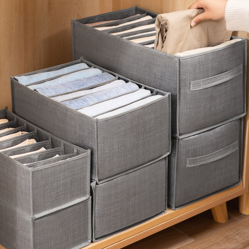 Caja de almacenamiento de ropa, organizador de ropa interior, sujetador, organizador de guardarropa, cajones, cajas separadoras, suministros de almacenamiento para el hogar