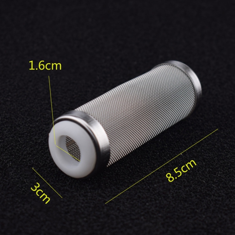Edelstahl Filter Einlass fallen/Gittergewebe/Garnelen Netze einstellen Spezielle Garnelen Zylinder Filter Zufluss Einlass Schützen Aquarium Zubehör