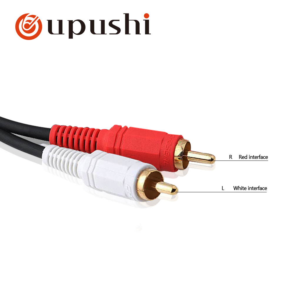 oupushi 3.5 Lianhua County connecting TV computer mobile phone and power amplifier