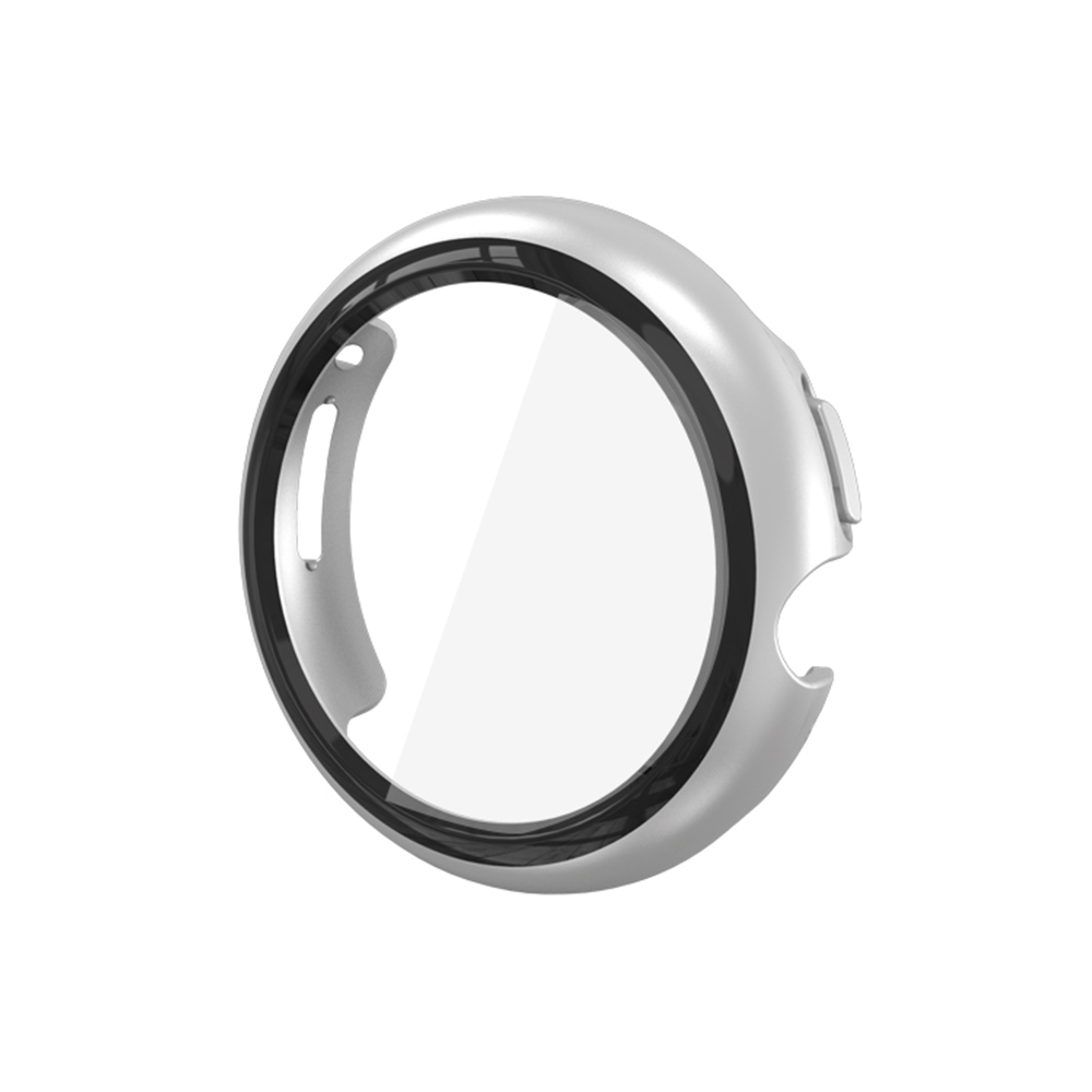Coque en verre et étui pour Google Pixel Watch 3, PC dur, pare-chocs tout autour, coque de protection d'écran pour Google Pixel Watch 2, Guatemala, 41mm, 45mm: Argent / 7 Pouces et Au-dessus