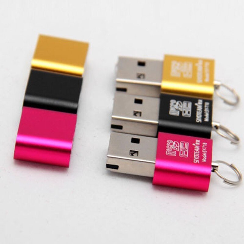 LETTORE DI MEMORIA memoria carta lettore USB 2.0 T-veloce ADATTATORE per PC taccuino