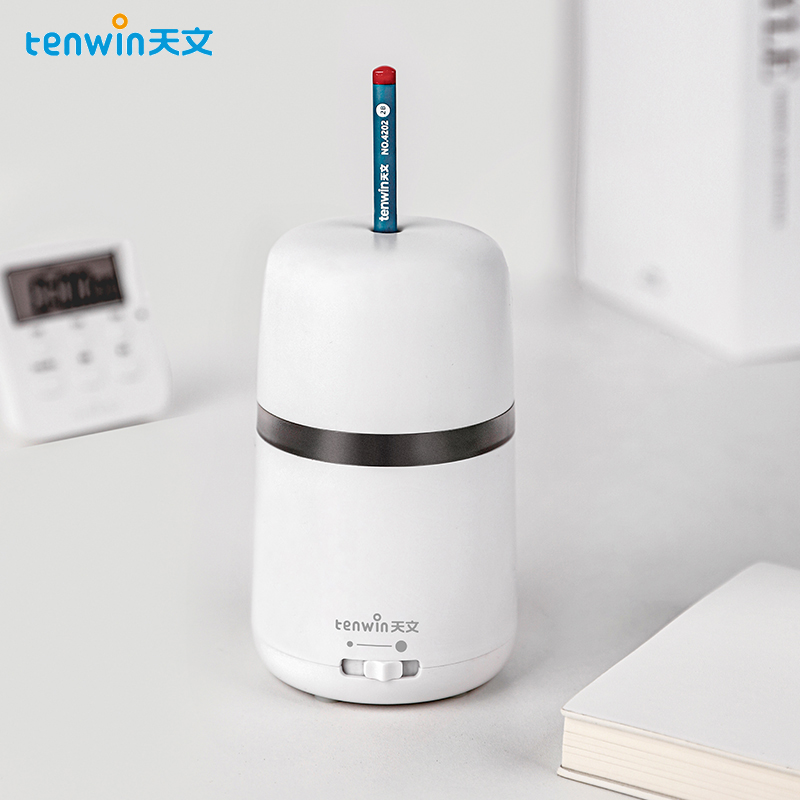 Tenwin taille-crayon électrique taille-crayon entièrement automatique pour crayon 6-8mm fournitures de papeterie pour étudiants
