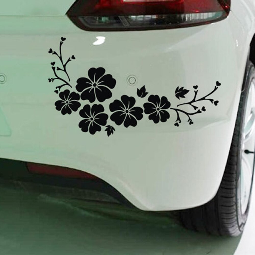 Bloem bloesem auto sticker auto vrachtwagen bumper deur raam decoratie