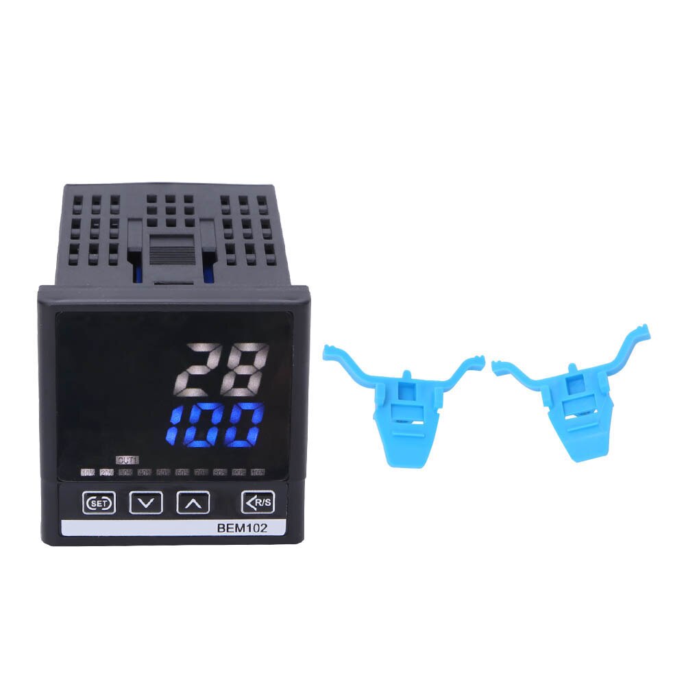 LED Digital Tube Display Thermostat Temperature Controller 0-400 Celsius180-240VAC K-Type Thermostats