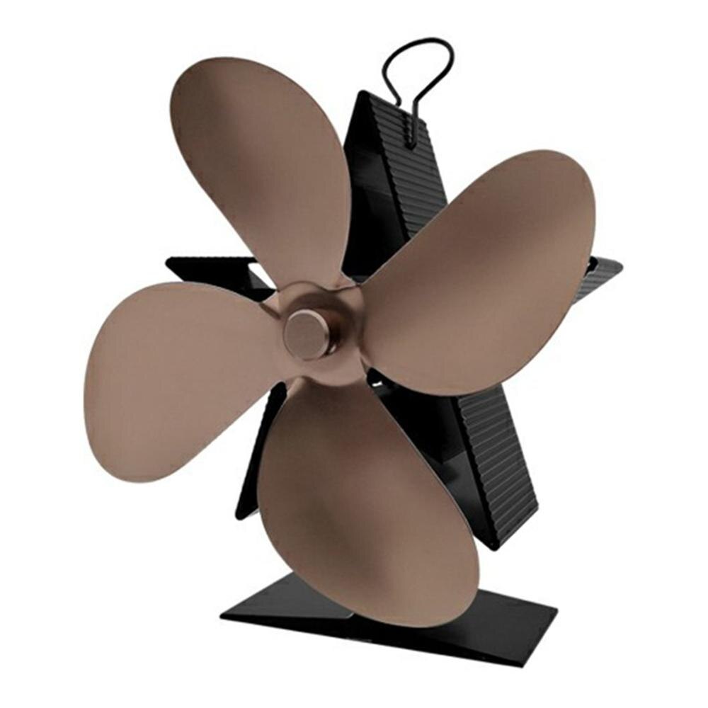 5 Blades Fireplace Fan Heat Powered Stove Fan Log Wood Burner Fireplace Fan Wood Stove Fan Non Electric Fan