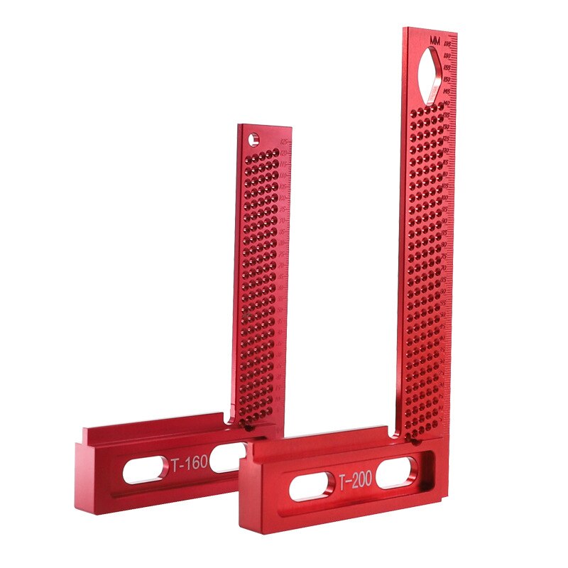160mm Ruler Woodworking Scribe 160-260mm T-type Line Ruler Scr... – Vicedeal