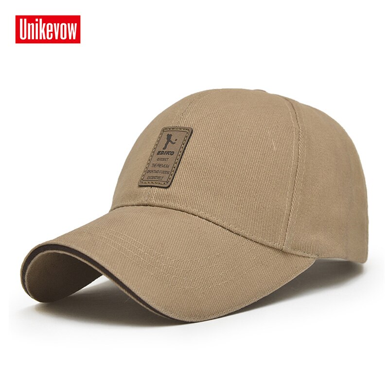 UNIKEVOW 9 Kleuren Baseball Cap mannen Verstelbare Cap Casual leisure hoeden Effen Kleur Mode Snapback Zomer Herfst hoed