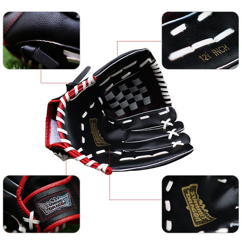 Outdoor Baseball Softbal Handschoenen Duurzaam Flexibele Anti-slip Slijtvaste Ademend Draagbare Comfortabele Zweet Handguard