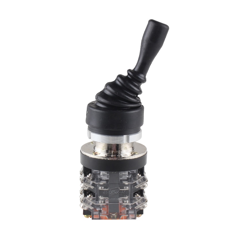 Spring Return Switch 30mm Joystick Switch 4 Position Rocker Switch Slef locking Momentary Cross Wobble Stick Switch Controller