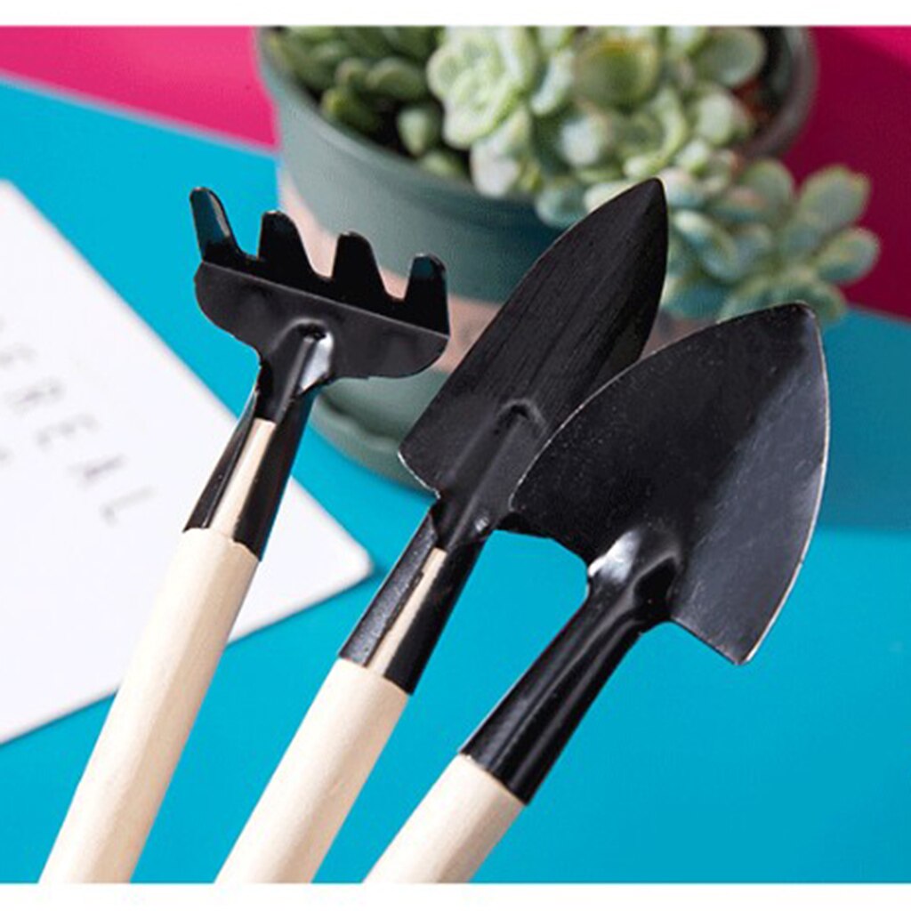 Mini Garden Tools Include Shovels and Rakes Bonsai/Plant Potted Garden Tool Kit