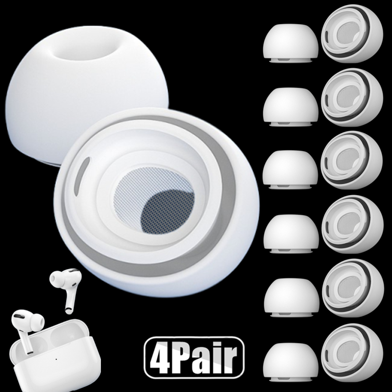Pour Apple AirPods Pro 1 2 réduire le bruit embouts d'oreille en Silicone liquide pour AirpodsPro réduction du bruit manchon de protection écouteurs couverture
