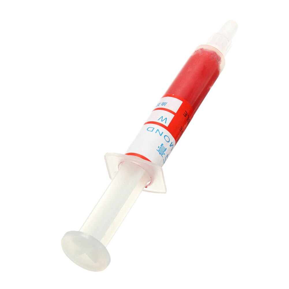 12Pcs Diamond Polishing Lapping Paste Compound Syringes 0.5-40 Micrometer 5 Gram