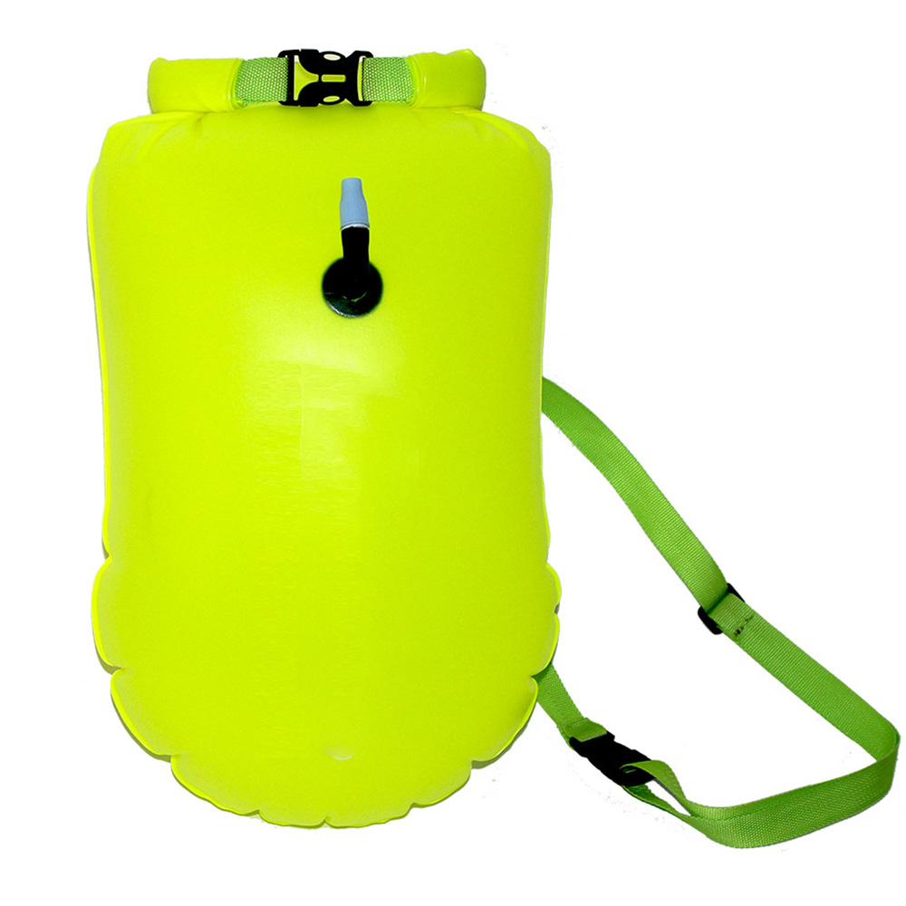 20L Inflável Seco Mochila Impermeável Ao Ar Livre A Montante Do Rio PVC Dry Bag Natação Deriva Sac Água Sports Resgate Airbag