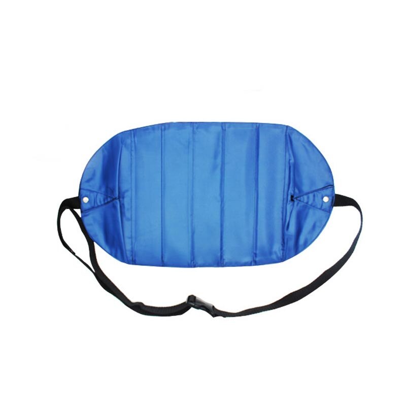 Voetsteun Draagbare Reizen Voetsteun Vlucht handbagage Voet Rest Office Voeten Rest Been Hangmat Travel Accessoires Voetsteun Hangmat: Blue