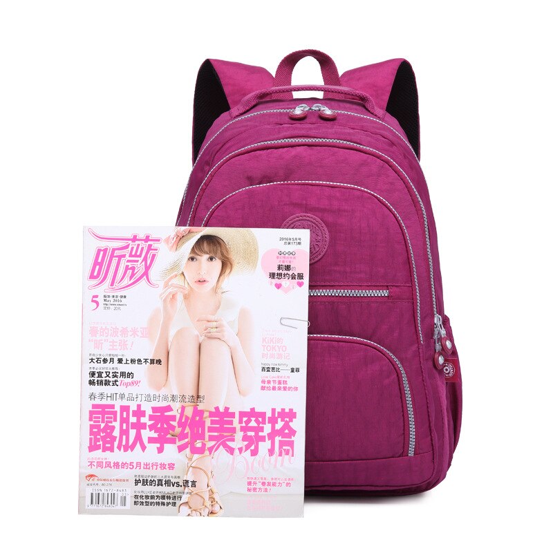 Casual Backpack Children School Bag For Teenage Girl Mochila Feminina Waterproof School Backpack Large Capacity Women Backpacks