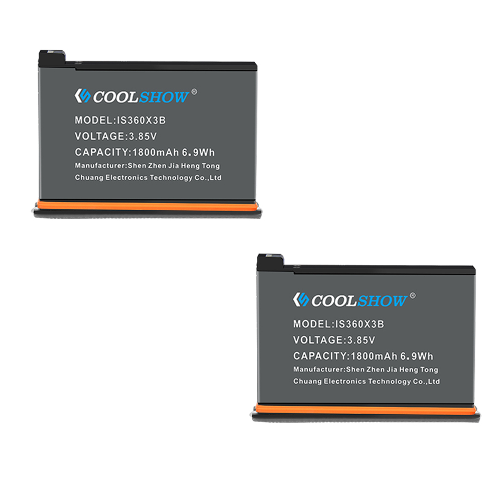 Batterij Voor Insta360 X3 1900mAh Batterij Oplader Camera 360 Panoramische Actie Camera Batterijen Accessoires Voor Insta360 EEN X3: paarse kleur
