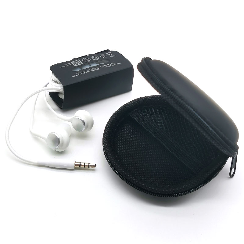 Para Samsung AKG EO-IG955 auriculares con cable y micrófono intrauditivo de 3,5mm para Galaxy S8 S9 S10 Plus S10e S6 S7 A15 A25 A24 A14 A13 A23: Blanco