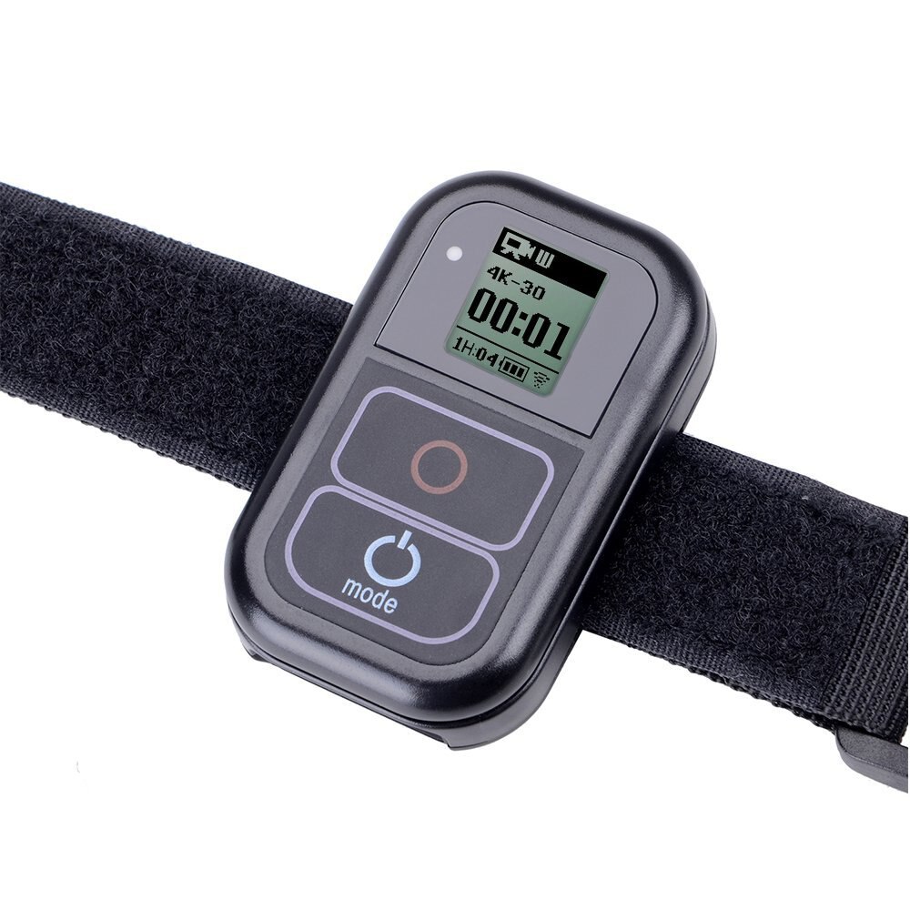 Go Pro WiFi Remote Control+Charger Cable Wrist Strap Waterproof GoPro Remote Case for Hero 8 7 6 5 Black 4 session 3+Accessory