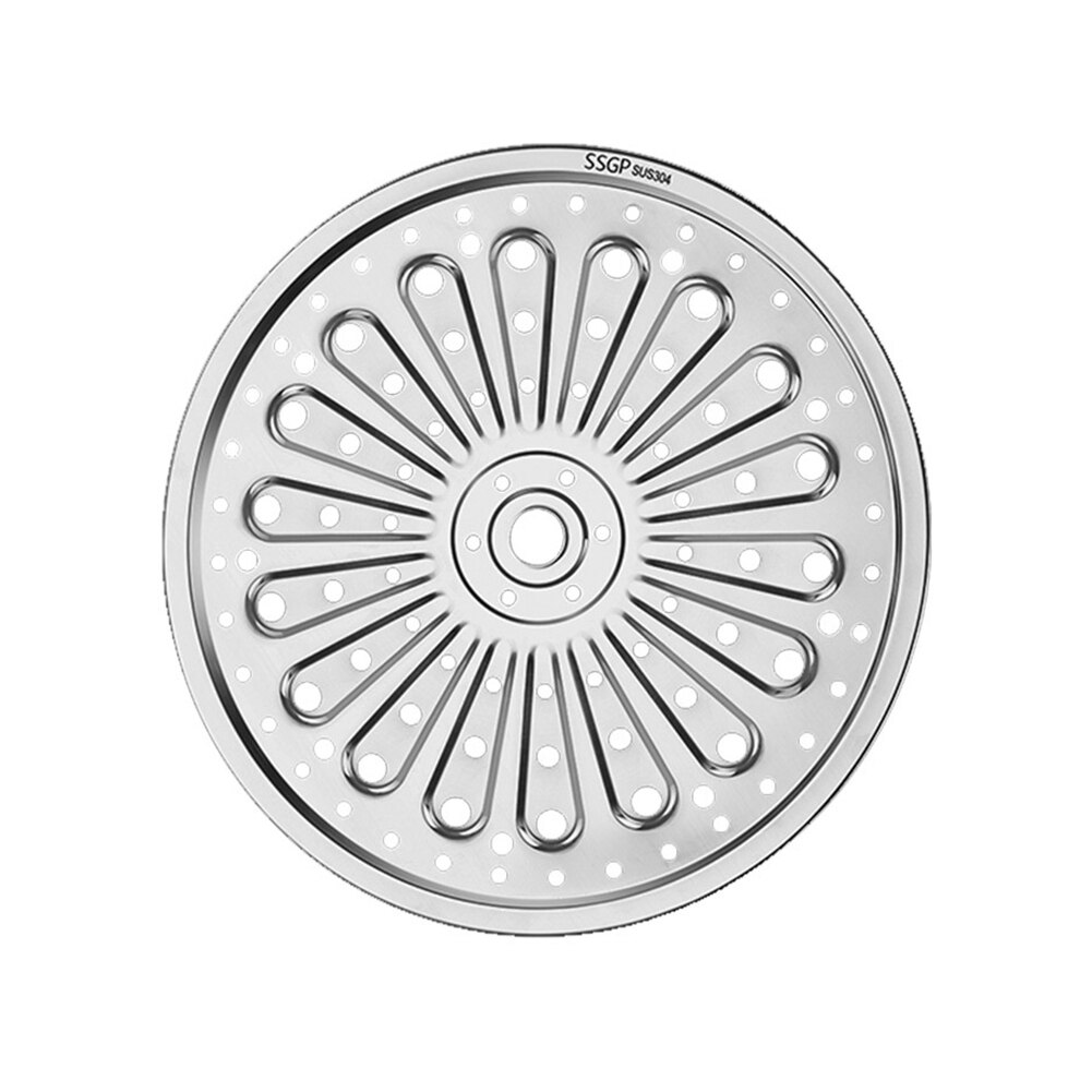 Household Steam Plate Cookware Round Steamer Canning Rack Kitchen 26 28 30 32cm Stainless Steel Rust Resistant Toast Baking