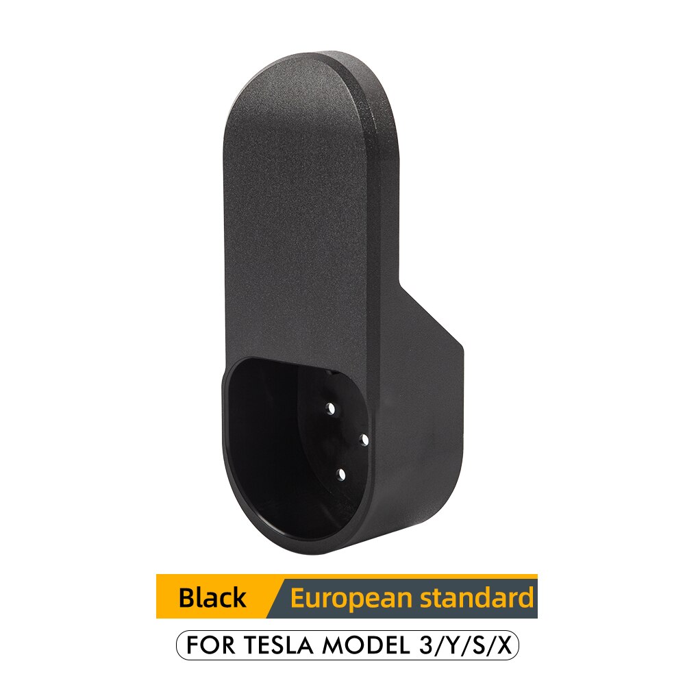 Model3 Tesla Charging Cable For tesla model 3 charging cable organizer Wall Mount Connector Bracket Model Y Tesla Model S Three: Black 1