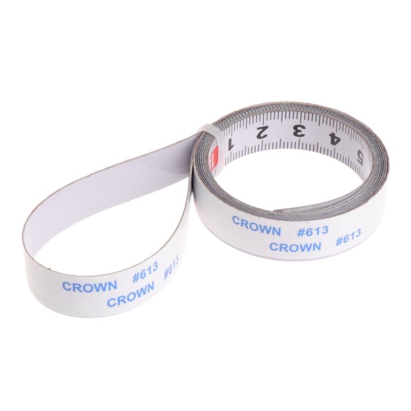 Miter Saw Tape Measure Self Adhesive Metric Steel Ruler Miter Track Stop Tape 1m Right To Left