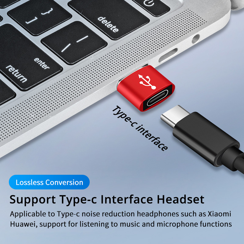 USB Typ C Adapter USB 3,0 Typ A Stecker auf USB 3,1 Typ C Weibliche Konverter USB C Lade Daten transfer Adapter für iPhone 12 Pro