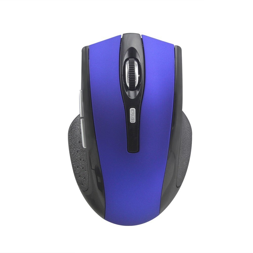 CHUYI Bluetooh Draadloze Muis Oplaadbare 1000 DPI Stille Computer Muizen USB Opladen Ergonomie Gaming Mause Voor Laptop Desktop: Blauw