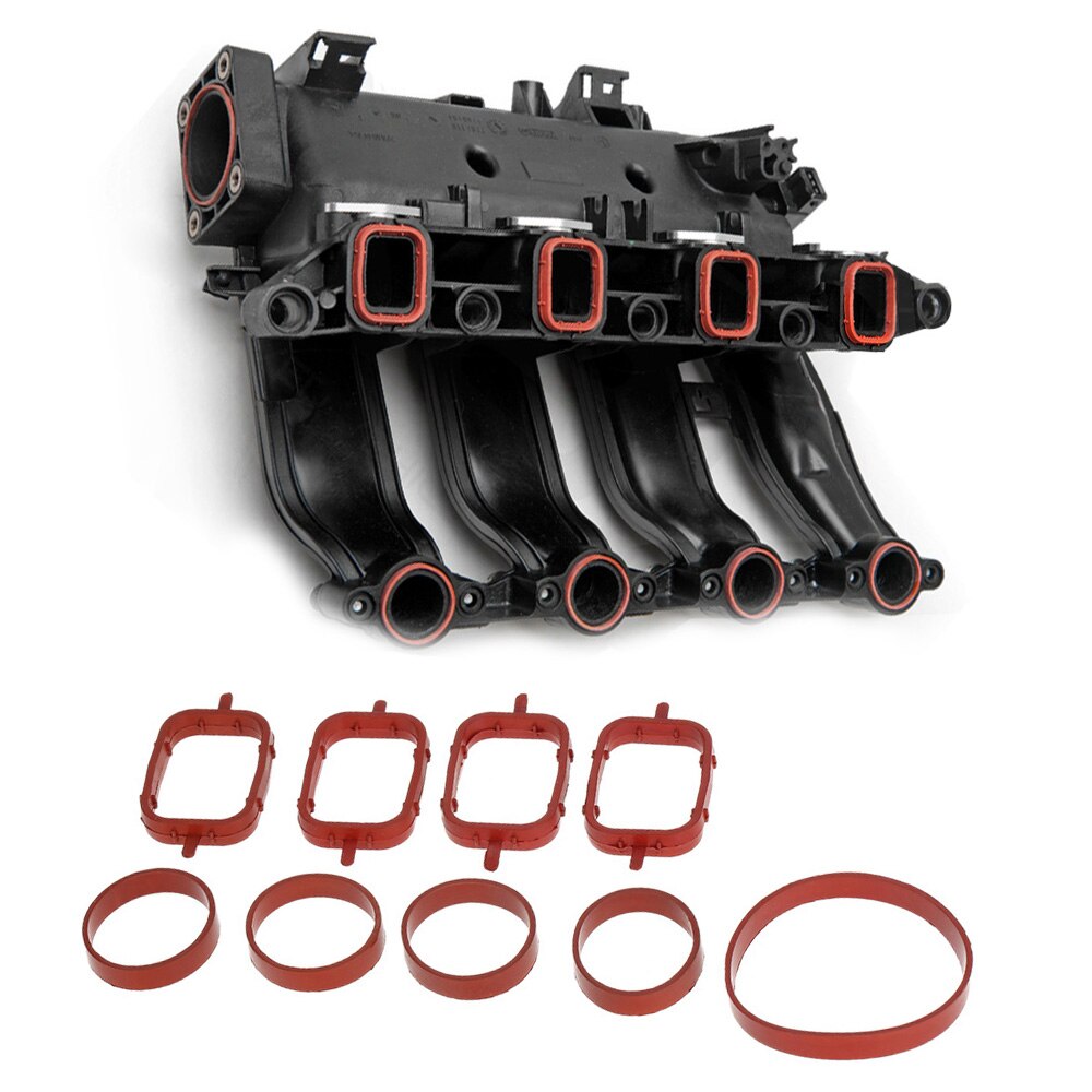 4/6pcs Intake Inlet Manifold Gaskets for BMW Rover E87, E46, E90, E91, E92, E93 - M47 Valves