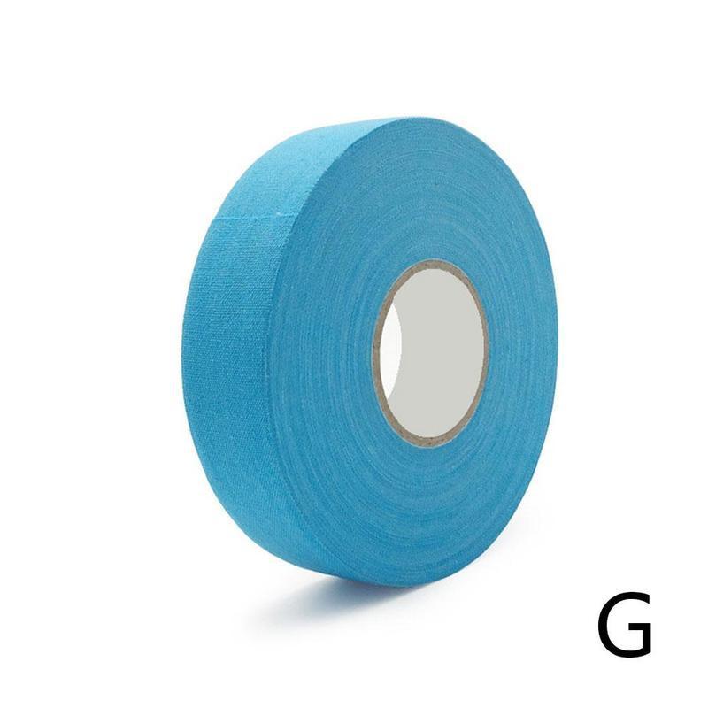 1 Roll Multifunctionele Anti-Slip Tape Ijshockey Badminton Handvat Fiets Grip Stuur Anti-Slip Polyester Sticky Ijs hockey Tape: Sky Blue