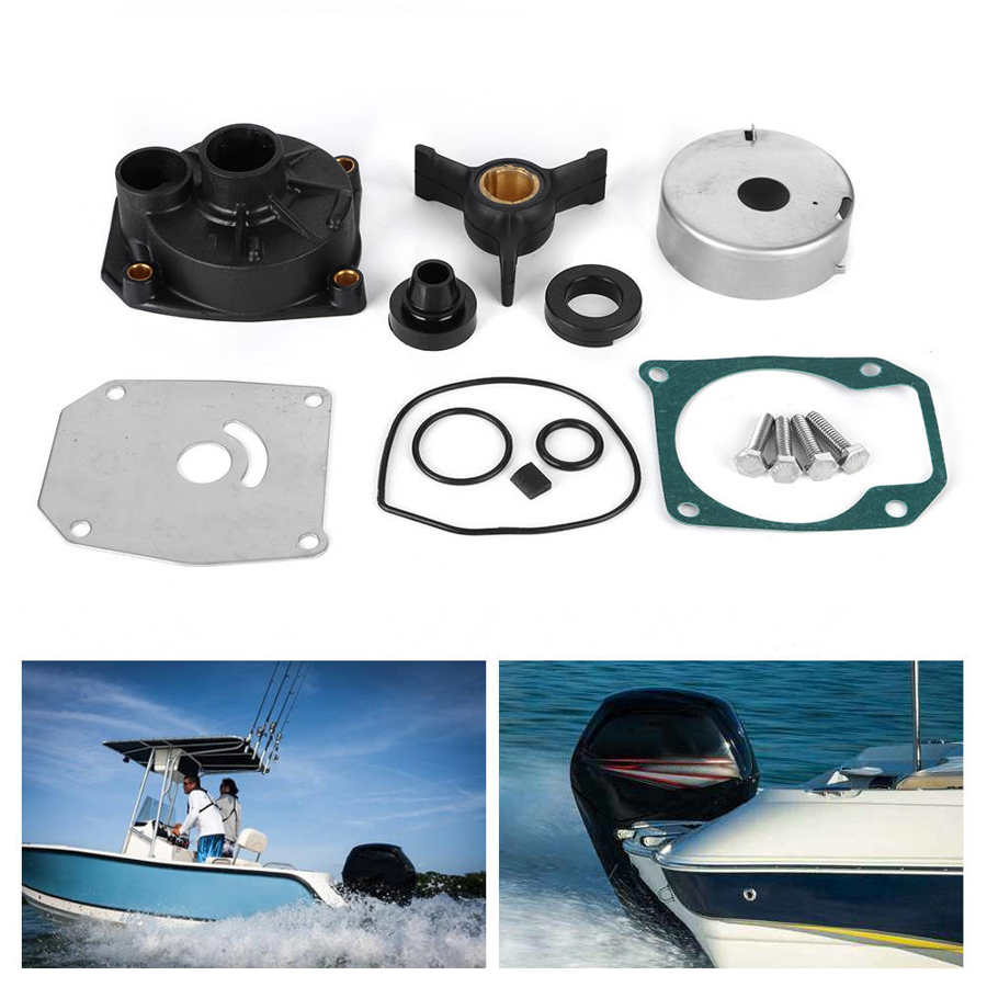 Water Pump Impeller Repair Rebuild Kit 438592 Fit for Evinrude Johnson 2-Cylinder 2-Stroke 40 - 48 - 50 HP Arrivals