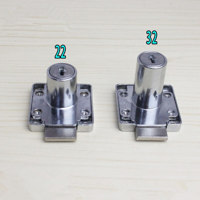KK&amp;FING Cam Drawer Locks Door Cabinet Drawer Lock for Office Desk With 2 Keys For Furniture Hardware 138 Series