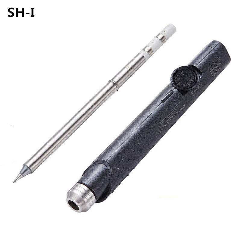 SH72 65W 12-24V 220-400 ℃ Verstelbare Digitale Soldeerbout Station DC5525 SH-K SH-KU SH-D24 SH-BC2 SH-C4 SH-I Tips Set Van Tools: With I Tip