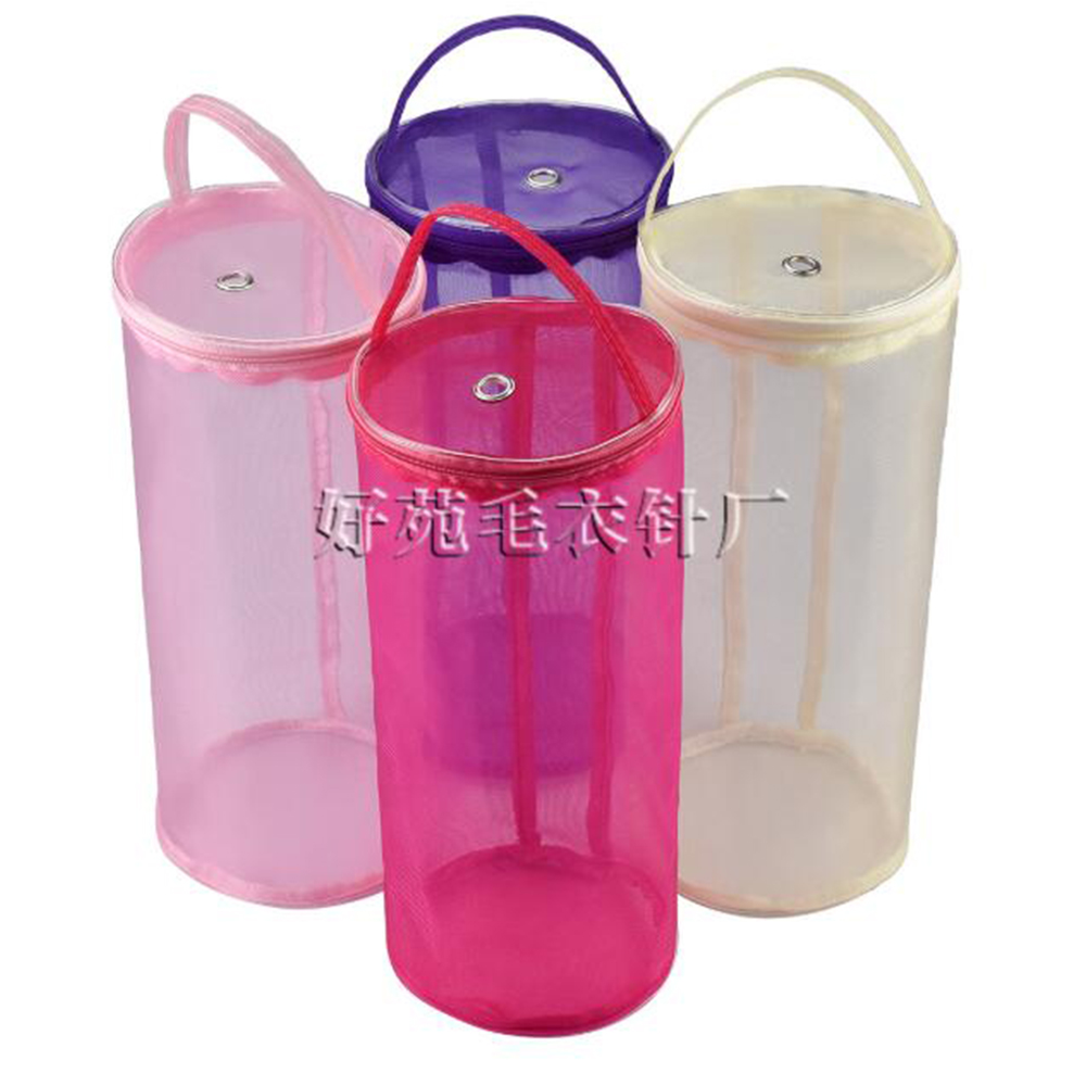 Knitting Bag Portable Yarn Storage Bag Tote for Wool Crochet Hooks Knitting Needles Sewing Supplies Set DIY Household Organizer