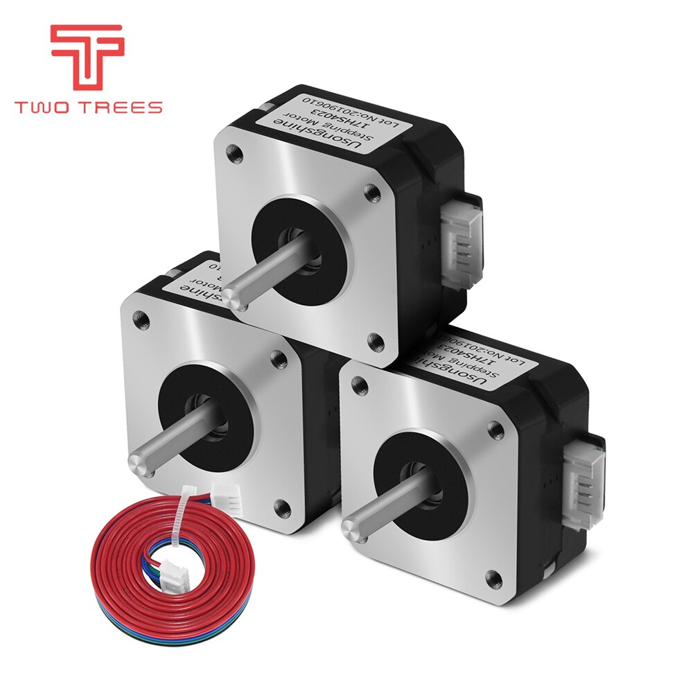 5Pcs Usongshine 17HS4023 Nema17 Voor Titan Extruder 4-Lood Nema 17 42 Motor Voor 3D Printer Onderdelen