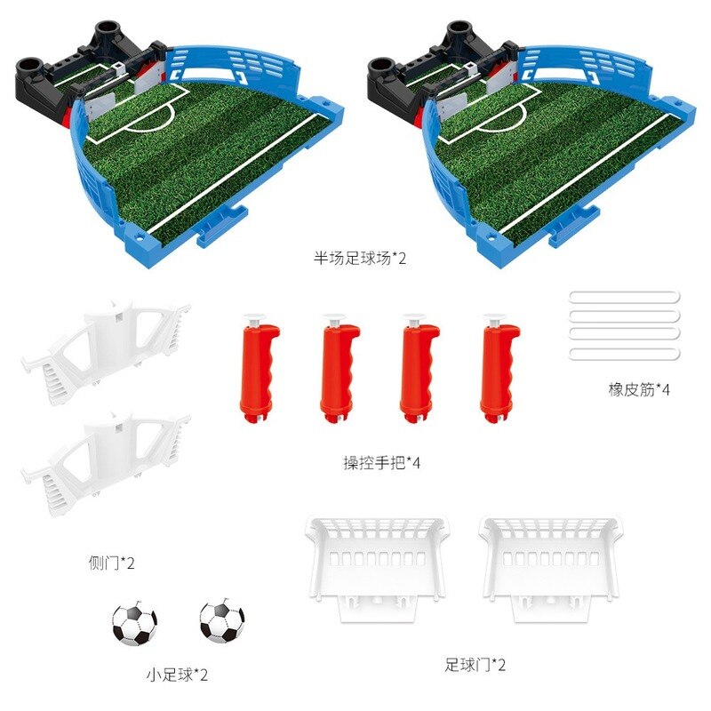 Mini Table Top Football Board Match Game Kit Indoor Tabletop Soccer Toys Outdoor Portable Table Games Football Toys