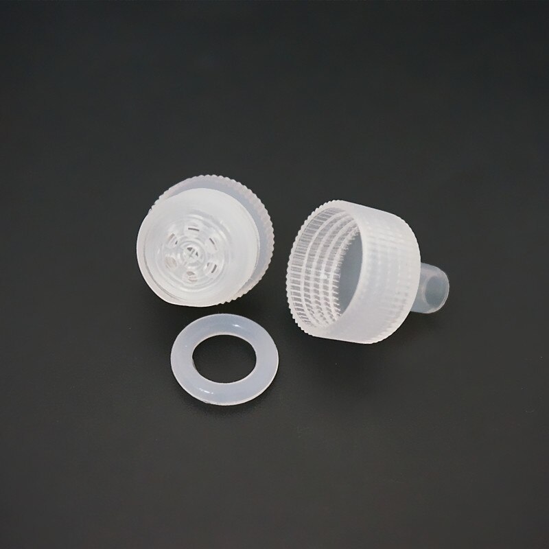 20 stk / parti genanvendelig 13mm plastik sprøjte filterholder til membran