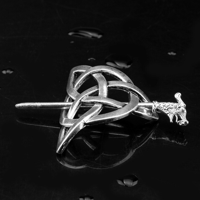 Vintage Celtics Knopen Viking Runen Dragon Haarspelden Metalen Haar Stok Slide Hair Clips Vrouwen Accessoires Houder Sieraden Руны: 6