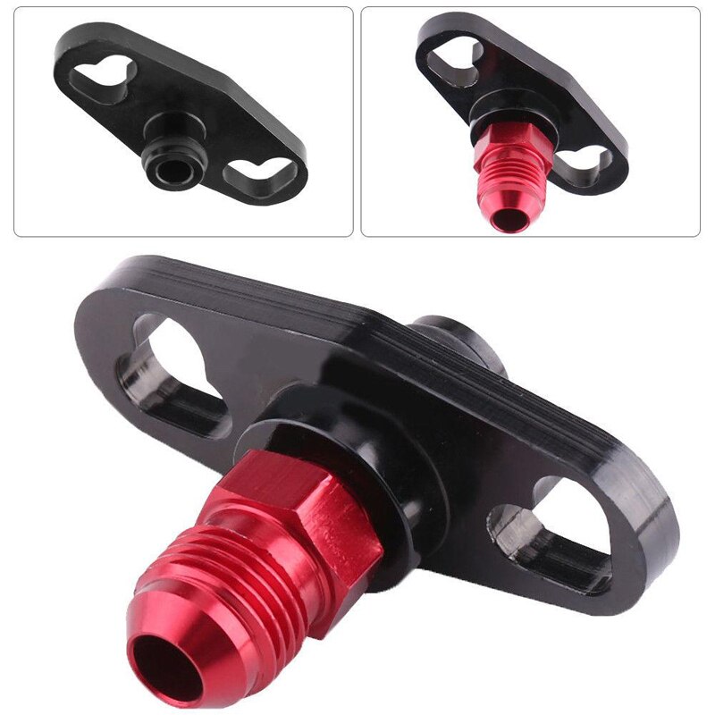 Brandstofrail Brandstofdruksensor Adapter, Auto Brandstofrail Drukregelaar Adapter Bijpassende met fittingen