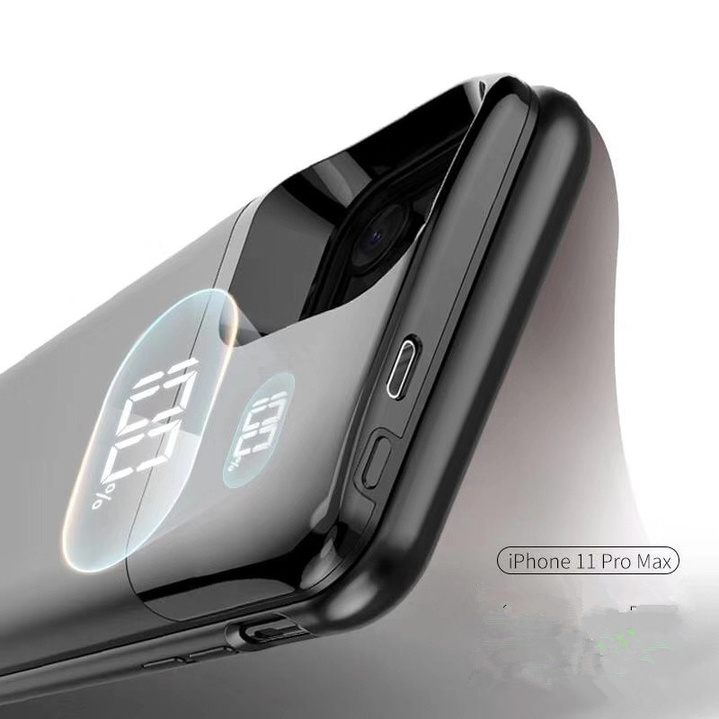Magnetic Battery Case Power Bank 5500mAh Wireless Charging For iphone 11 pro max xr xs max xs External Battery Charger Cover