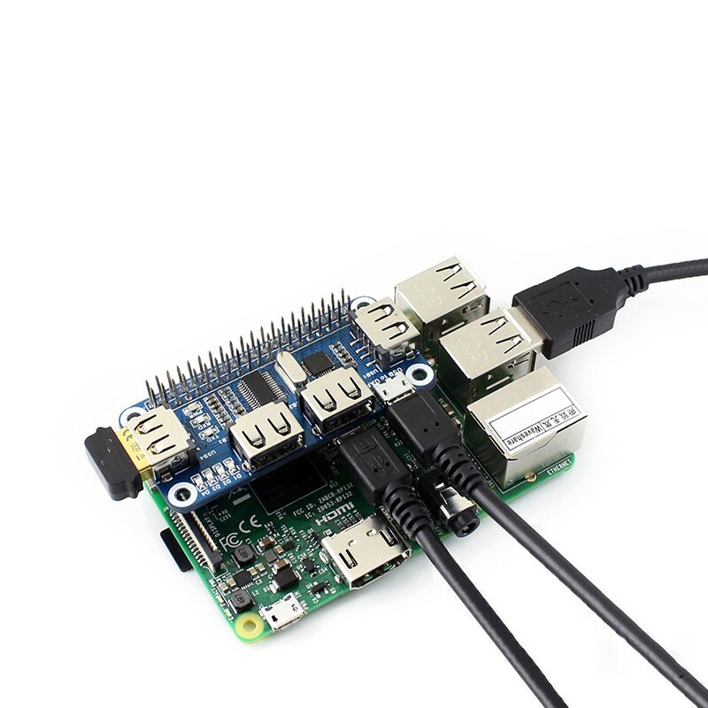 Per Raspberry Zero W 3Rd Generazione B + USB a Seriale Scheda di Espansione HUB Splitter Hub