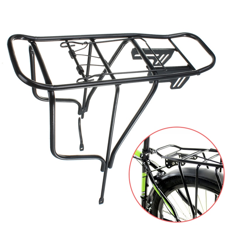 Bicycle Luggage Carrier Bike Cargo Rear Rack Shelf Cycling Seatpost Bag Holder Stand Shelf Saddle Bags Support Stand