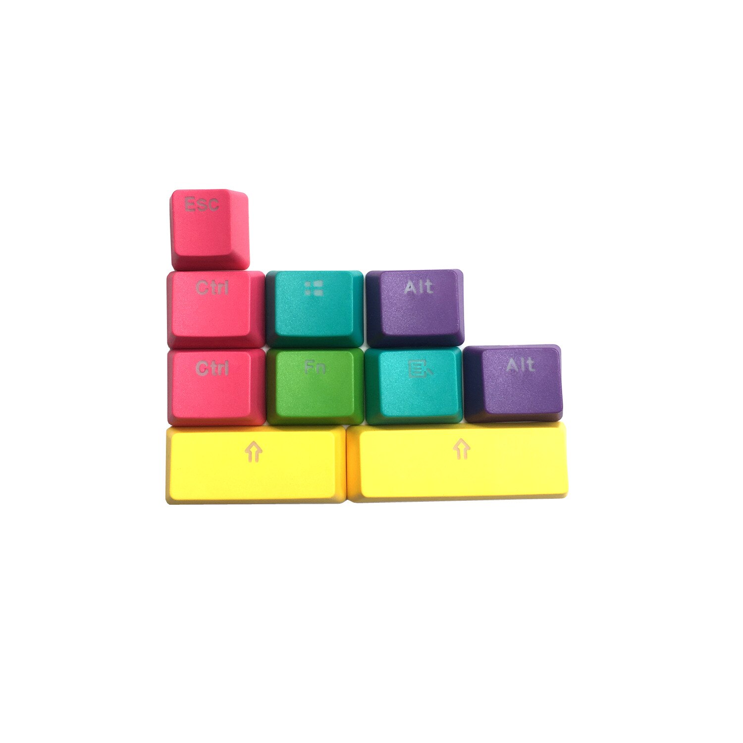 PBT Backlit Keycaps Doubleshot CMYK Keyset OEM Profile For Cherry/Kailh/Outemu/ Gateron MX Switches Mechanical Gaming Keyboard