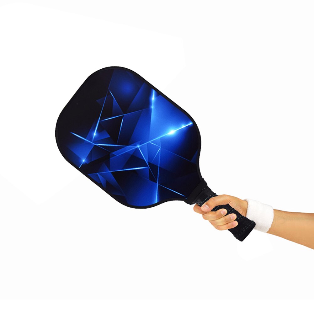 Pickleball Paddel Kohlenstoff Fiber Gesicht Polymer Bienenwabe Ader Schläger Sport Trainer Ader Rutschte Fitness Gleiten