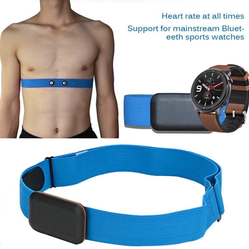 Heart Rate Monitor Chest Strap Bluetooth 4.0 Fitness Sensor Ant Wrist Strap Compatible With External Wrist Strap Heart Rate
