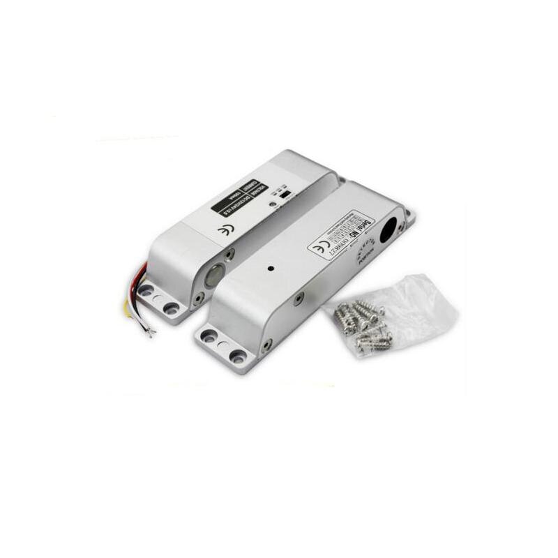 Surface Mounted Electric Bolt Lock DC12V Fail Safe for Wooden Door Deadbolt NC Mode Fail Safe Electronics Door Bolt