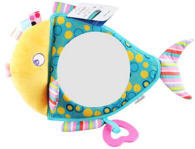 Baby Rasseln Spielzeug Kinderwagen Hängen Weiche Spielzeug Niedlichen Tier Puppe Baby Krippe Bett Hängen Glocken Spielzeug: Himmel-Blau