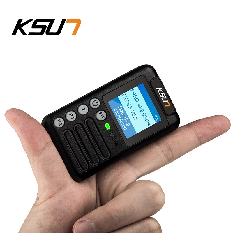 KSUN Walkie talkie di Frequenza Risolvere Rif FM Multifunzionale mini Ad Alta Potenza ottavino Civile Walkie talkie Palmare tutto'aperto